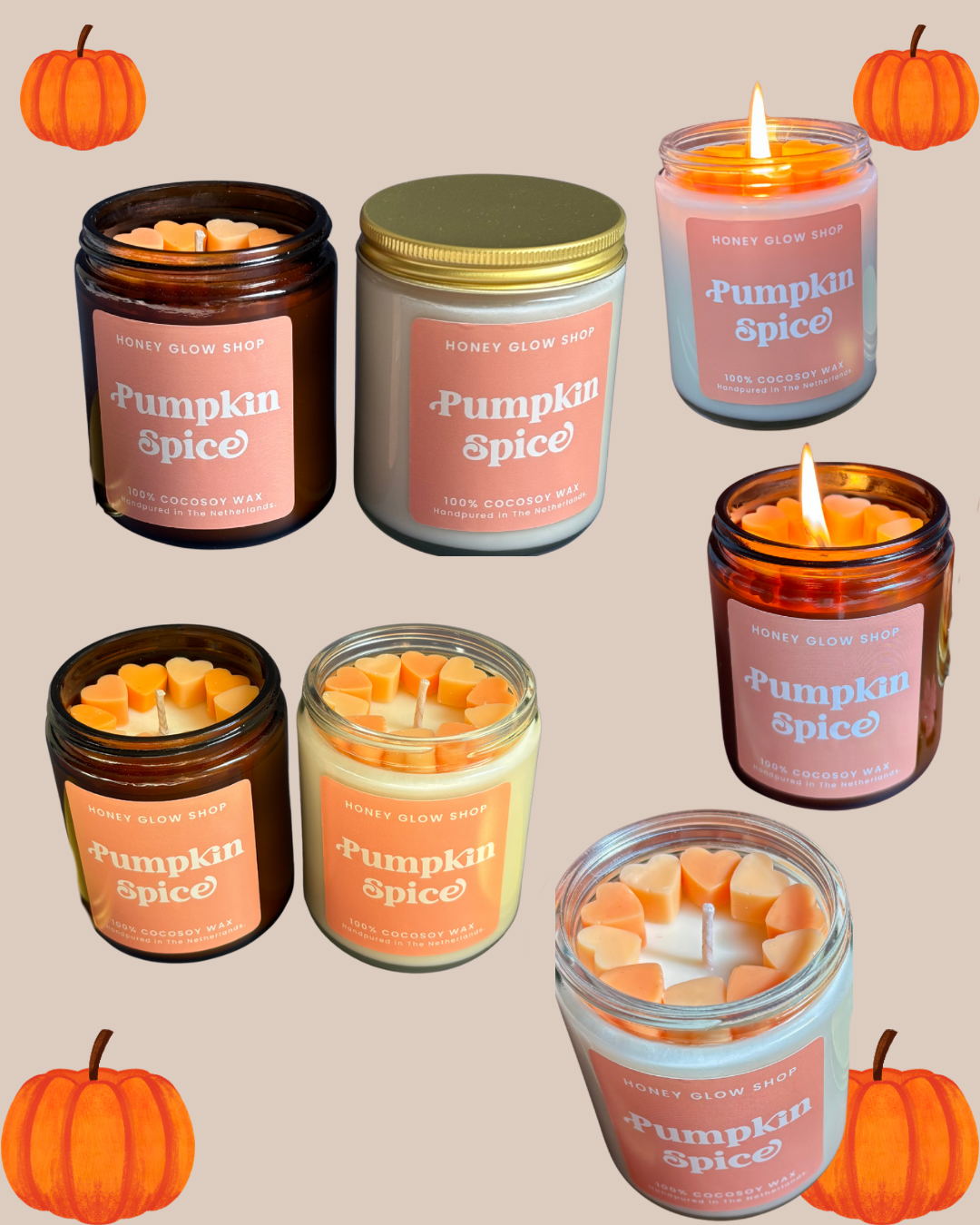 Pumpkin Spice Candle – 200gr